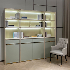 Modern design style multifunctional storage bookcase ​