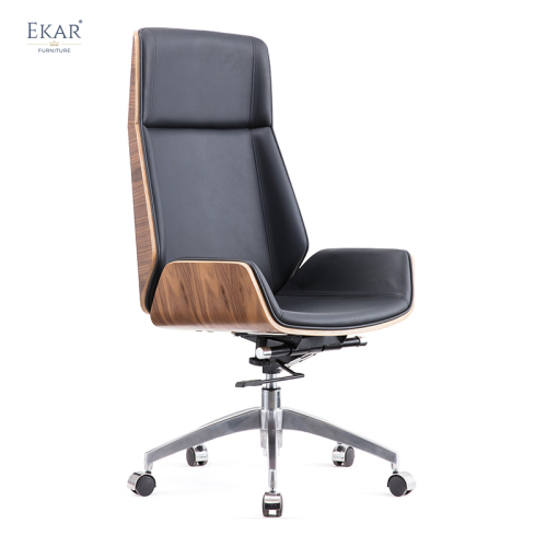 EKAR FURNITURE Luxury Leather Office Chair - Comfortable and Stylish Design