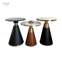 EKAR FURNITURE Luxury Marble Coffee Table - Stylish Design, High-Quality Material