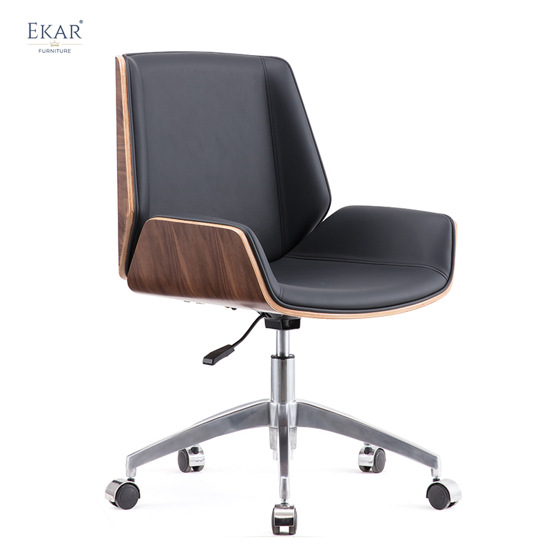 EKAR FURNITURE Luxury Leather Office Chair - Comfortable and Stylish Design