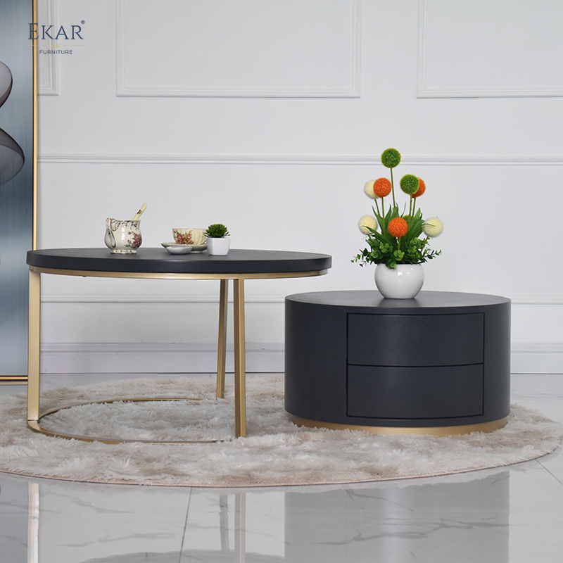 EKAR FURNITURE Luxury Wood Coffee Table - Stylish Design, High-Quality Material