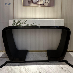 EKAR FURNITURE light luxury marble entrance cabinet