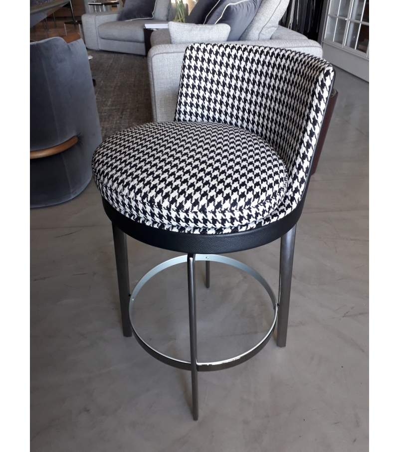 Simple Stainless Steel Bar Chair 