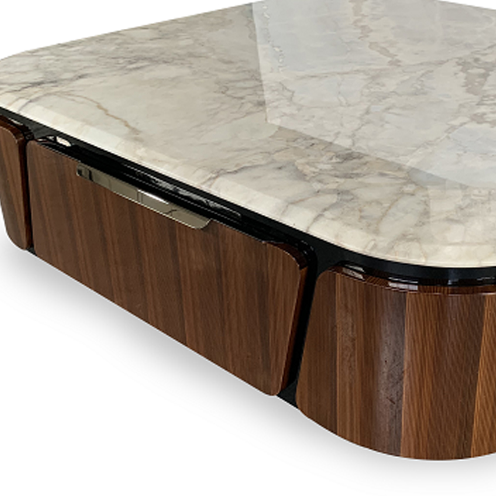 Contemporary Marble Coffee Table