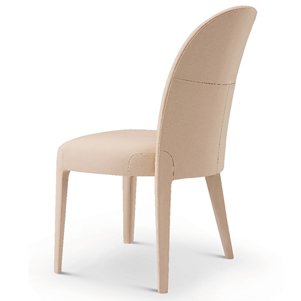 Simple design style armless restaurant dining chair