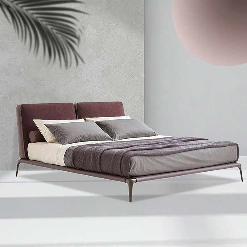 Modern Italian-Styled Fabric Bedroom Bed