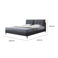 Tailor Made New style soild wood king size bed
