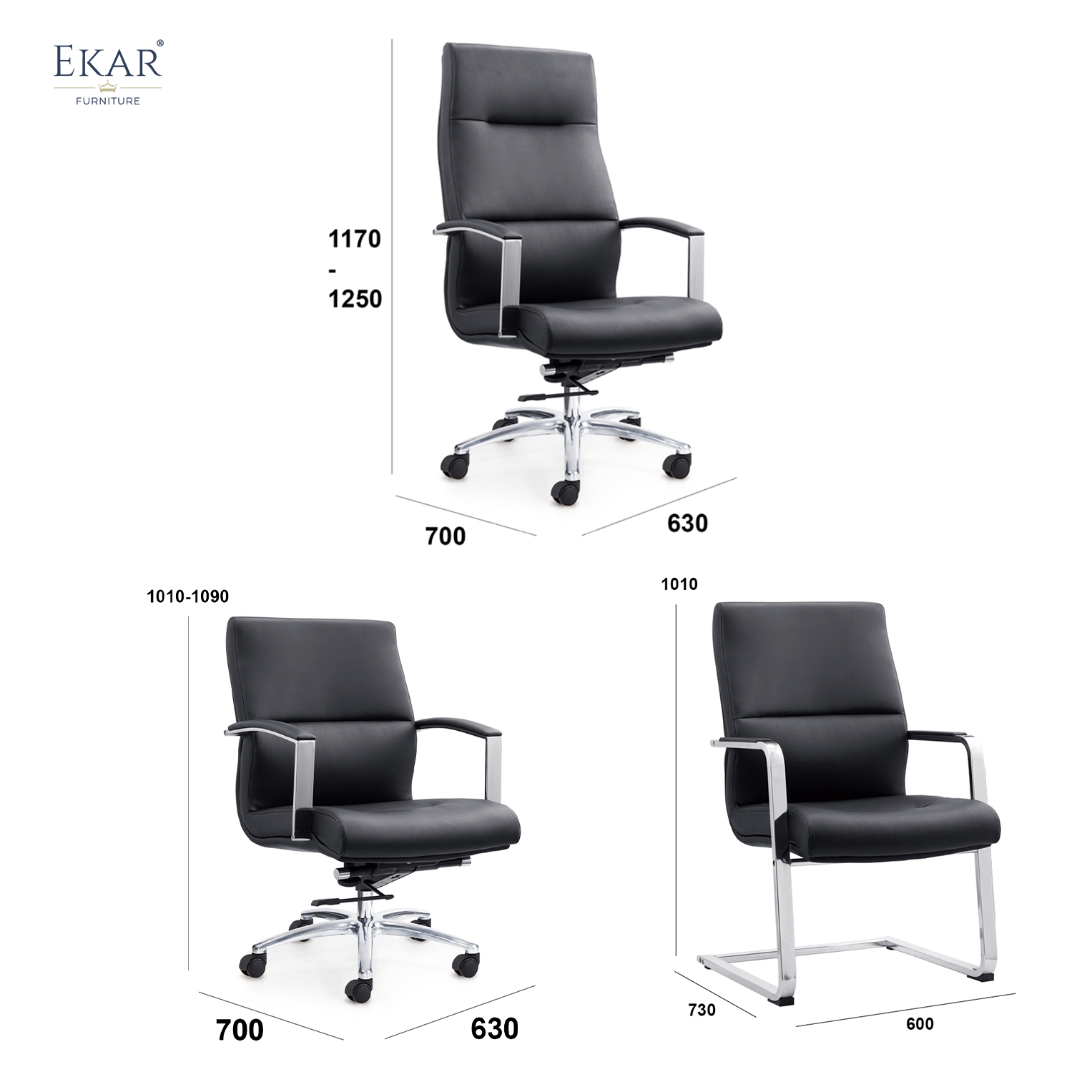 Premium ergonomic seating