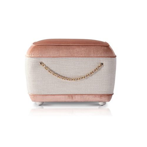 Comfortable square footstool