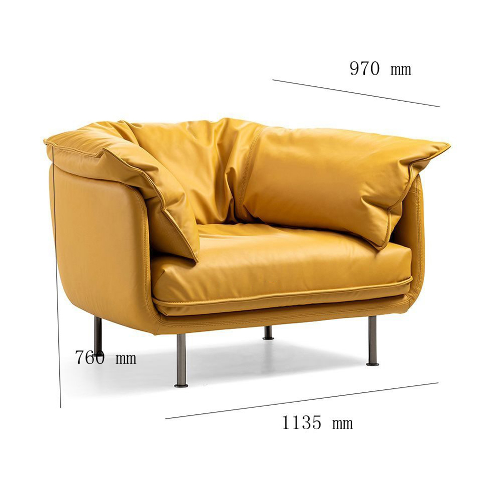 Contemporary Leather Sofa for Modern Living Spaces