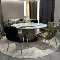 Stylish Crystal Steel Dining Chair with Metal Frame