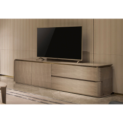 Phòng khách Thiết kế đơn giản Tủ gỗ Tv hiện đại