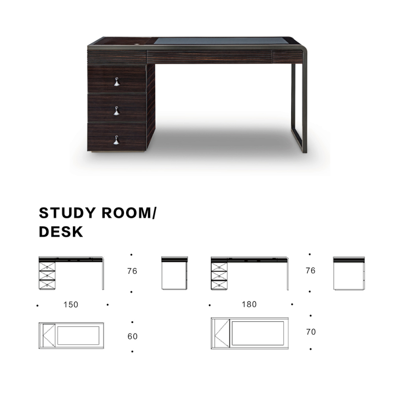Multifunctional office study desk