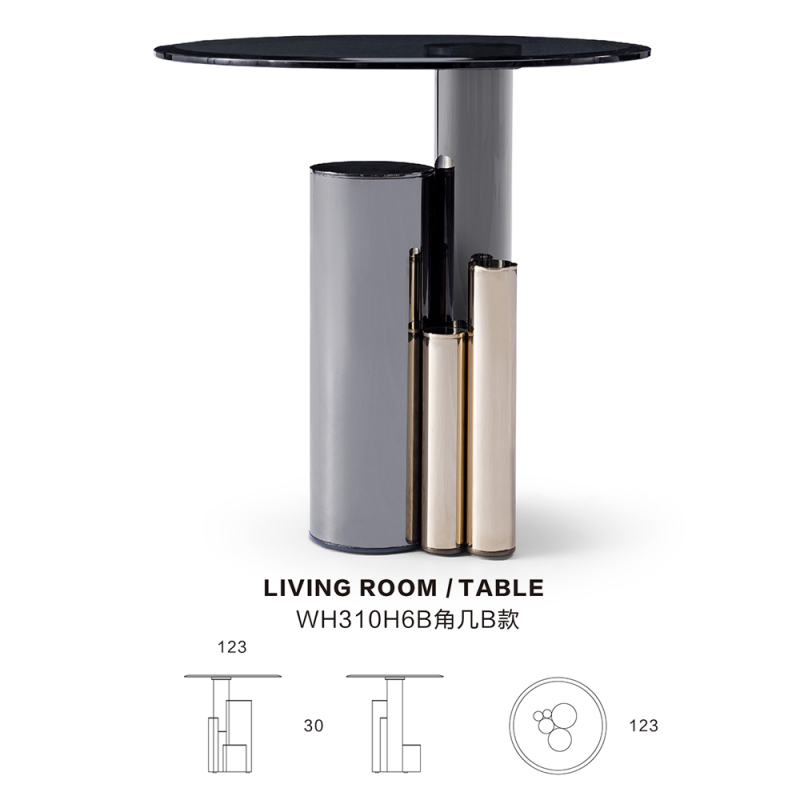 Modern Italian glass sitting room table