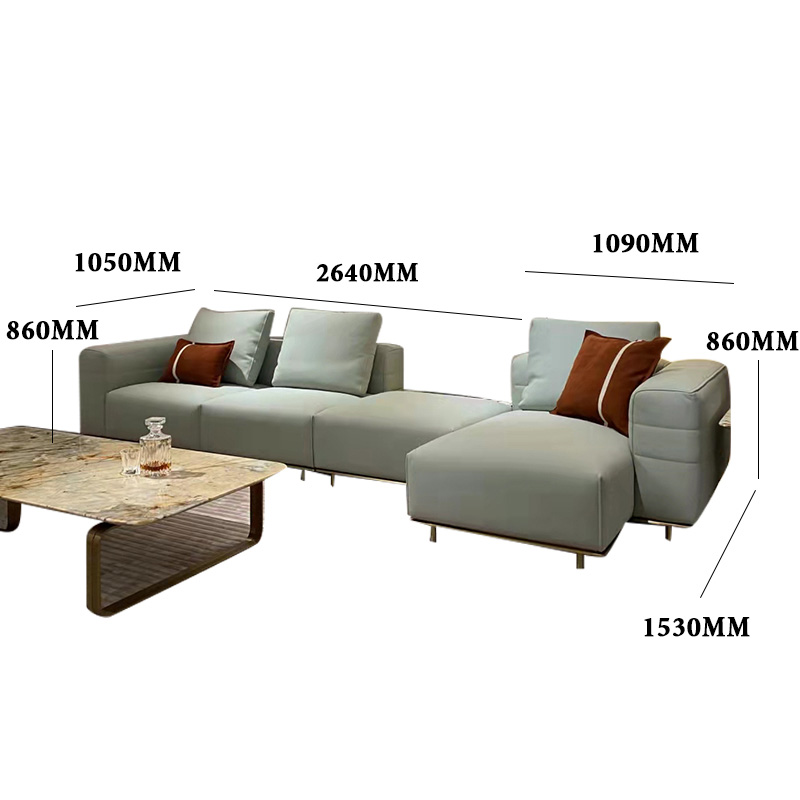 Stylish and comfortable leisure sofa