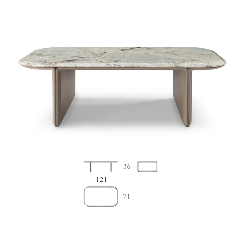 Elegant Marble Coffee Table for Stylish Living Spaces