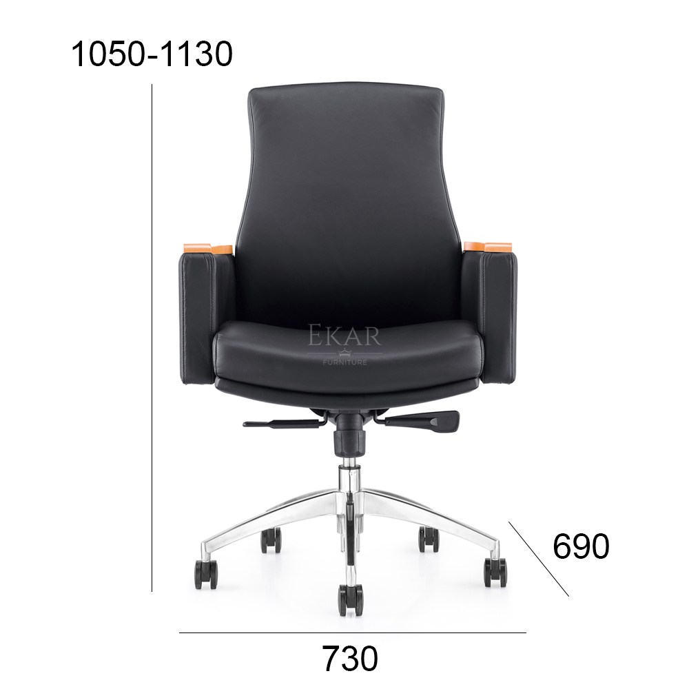 Top-Grain Leather Executive Office Chair: Luxury, Comfort, and Style