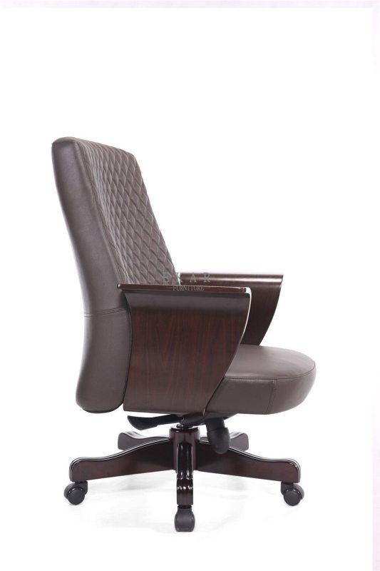 Height-Adjustable Swivel Office Chair with Casters - Versatile Ergonomic Seating