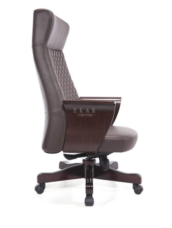 Height-Adjustable Swivel Office Chair with Casters - Versatile Ergonomic Seating