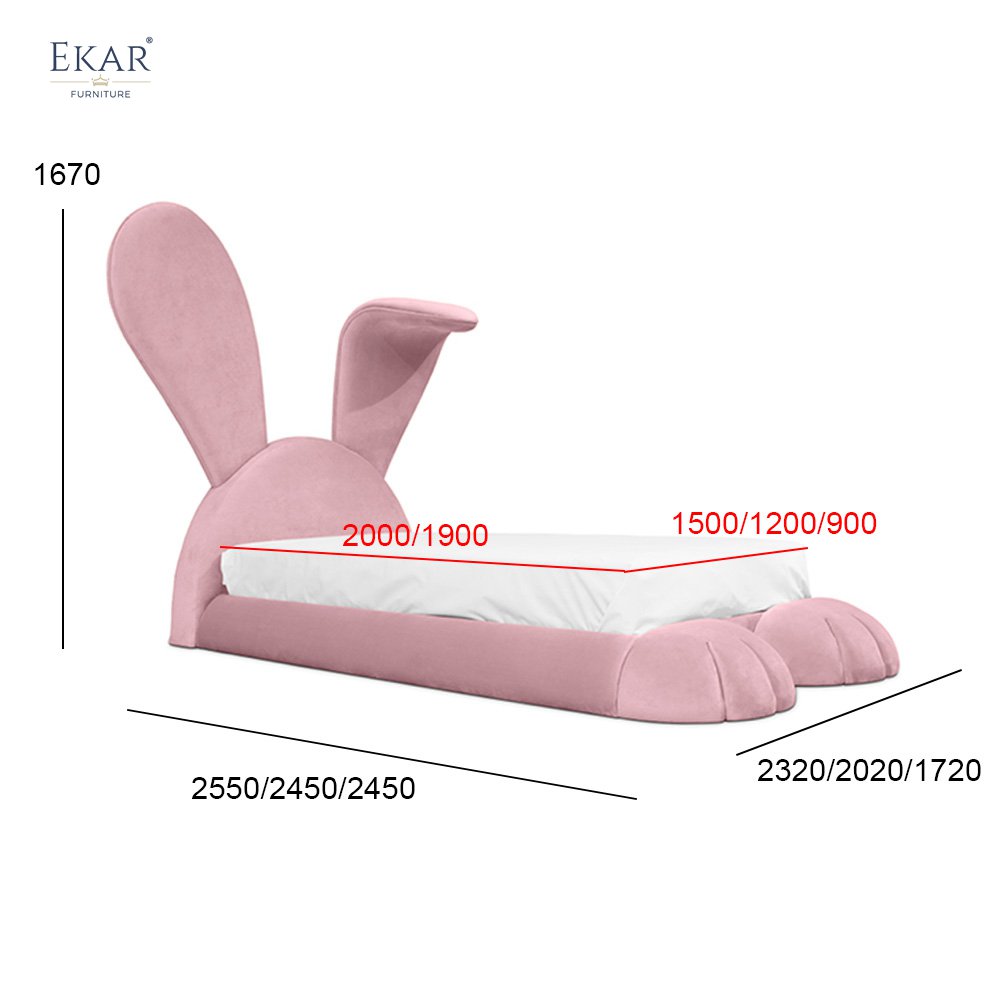 Cute Bunny-Shaped Bed