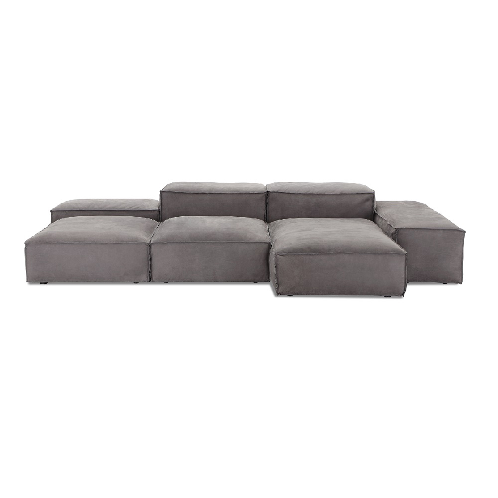 High-Quality Leather Modular Sofa