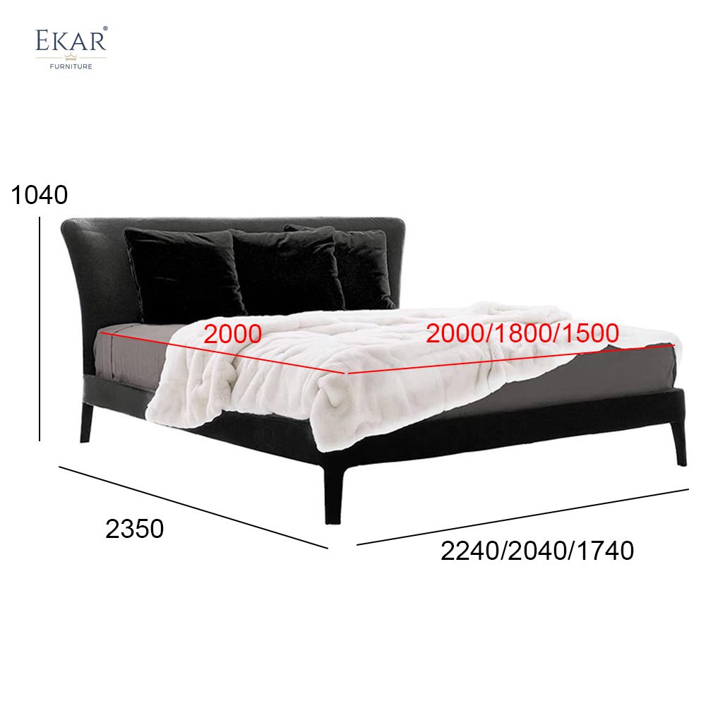 Durable Metal Bed