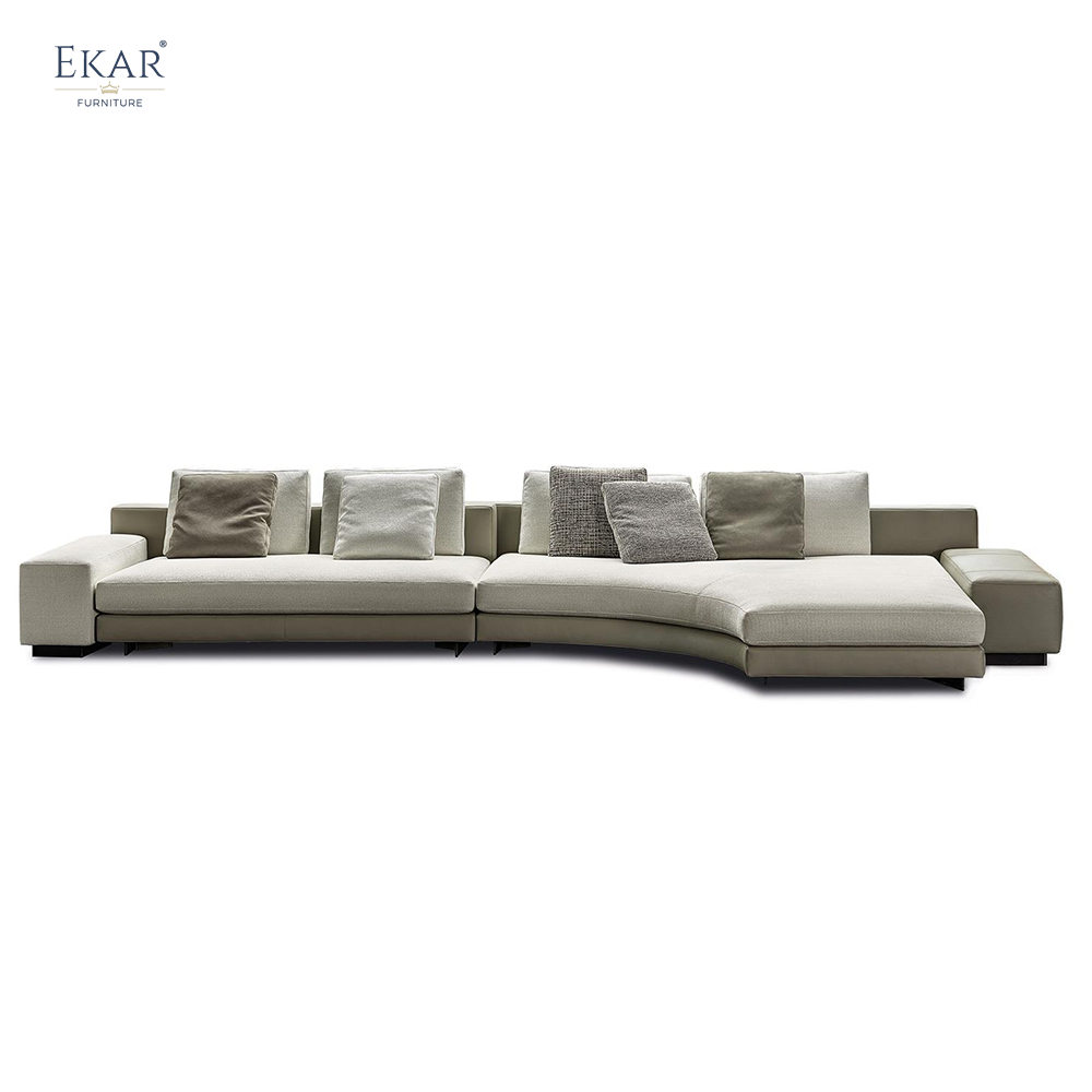 Single-Armrest Double Seater Sofa