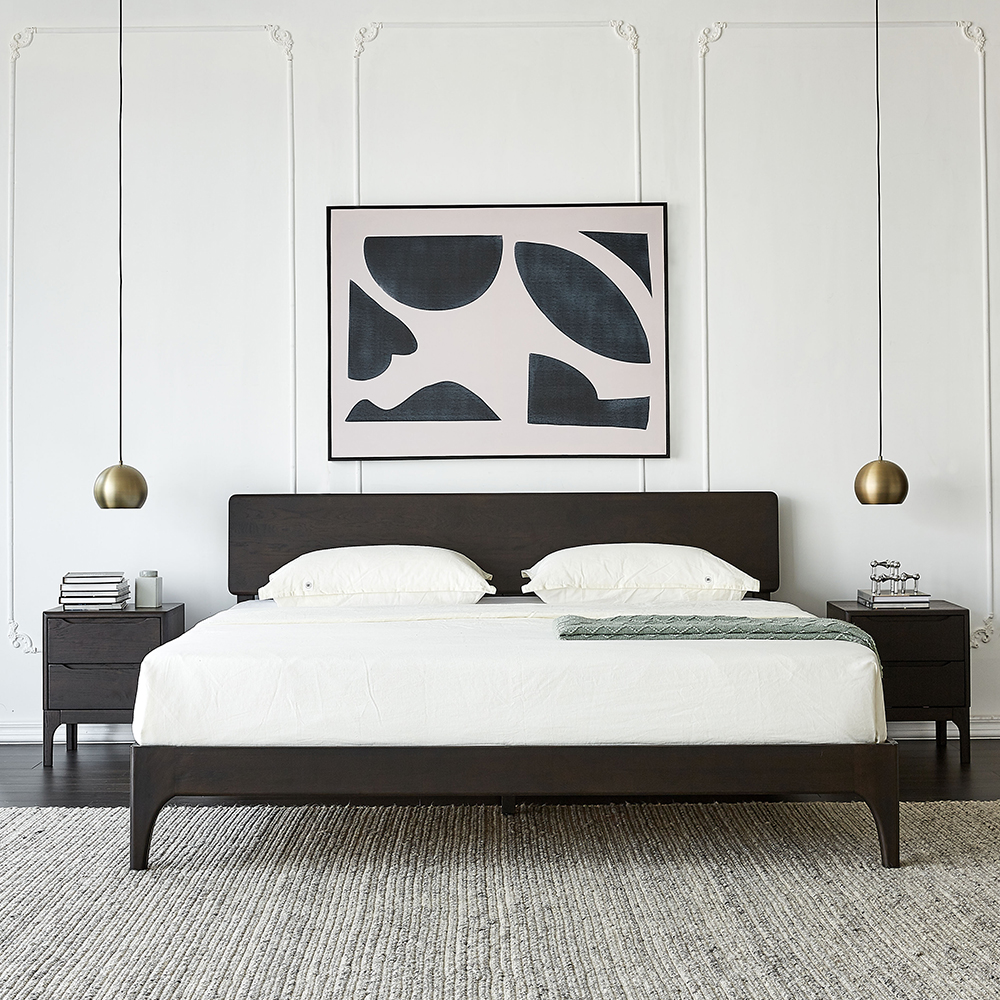 Elegant Wooden Bedframe