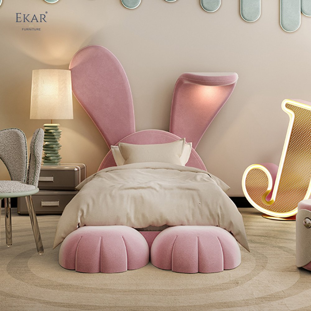 Whimsical Rabbit Bed Design