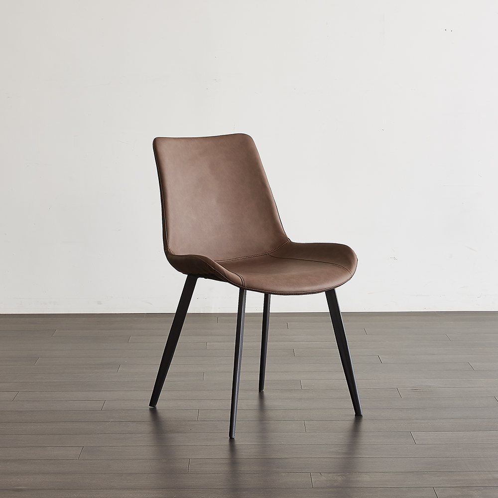 High-Quality Steel Leg Dining Chair