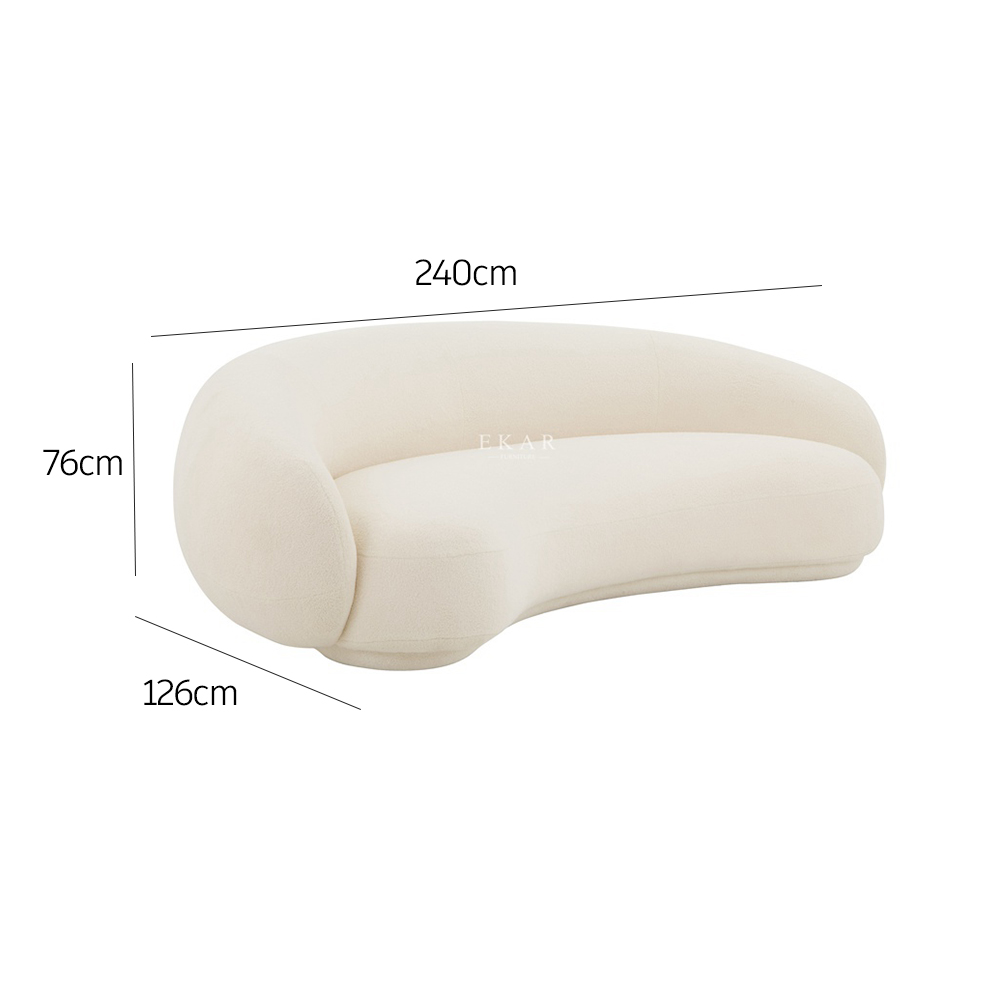 High-Quality Crescent Sofa