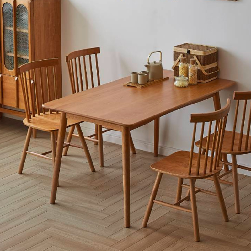 Rustic Dining Table in Natural Wood