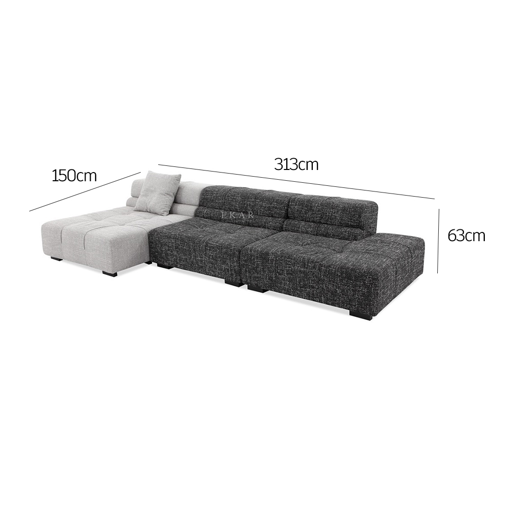 High-Quality Two-Color Sofa