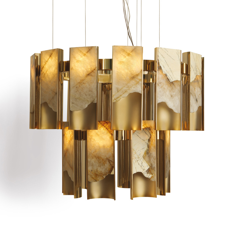 Texture Patterned Living Room Pendant Light