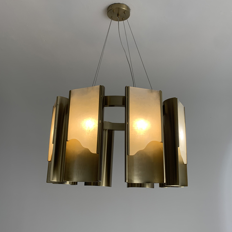 Contemporary Metal Pendant Light for Living Rooms