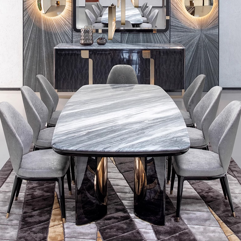 Marble Tabletop Dining Table