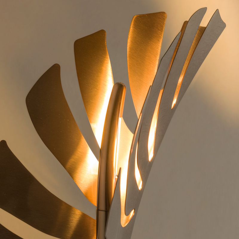 Creative Leaf-Shaped Design Ceiling Light