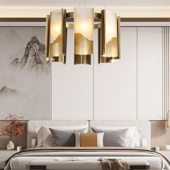 Contemporary Metal Pendant Light for Living Rooms