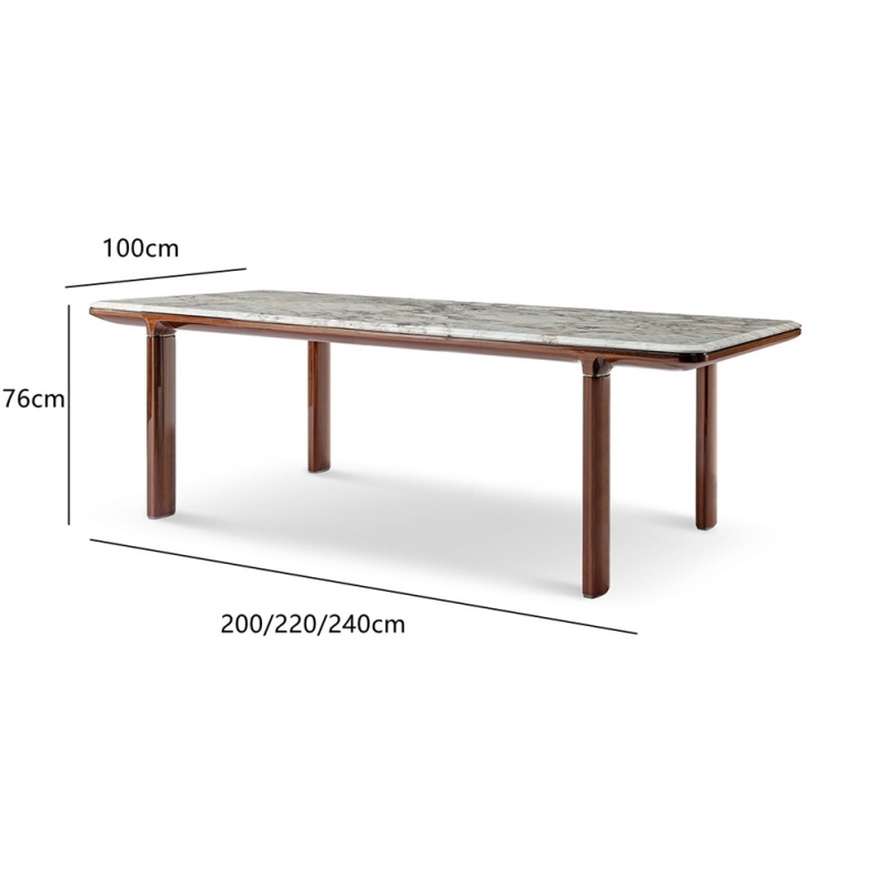 Modern Marble Dining Table - EKAR FURNITURE