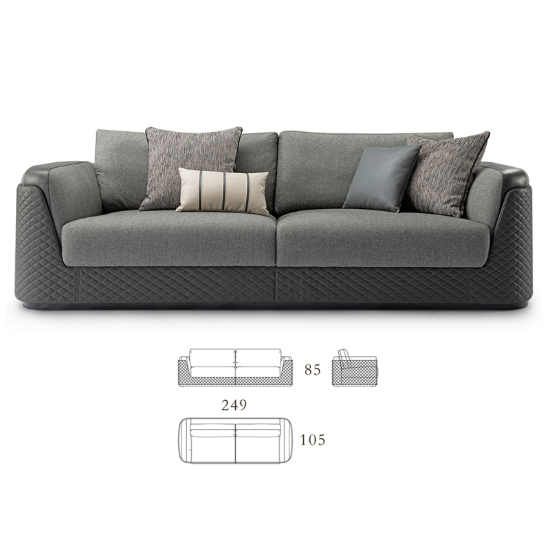 Nội thất Ekar Hign end Thiết kế sang trọng Nội thất gia đình Bộ sofa