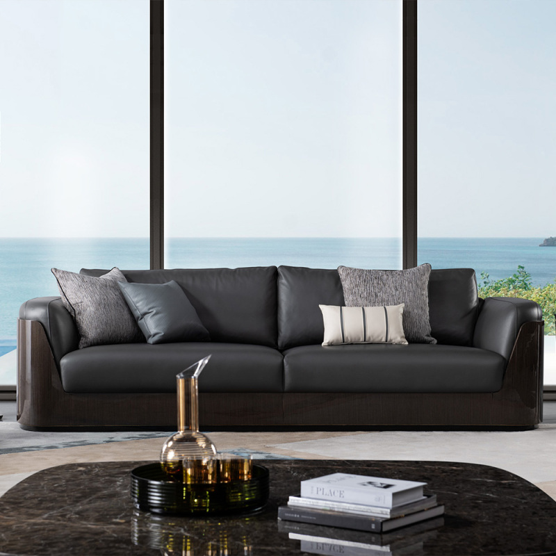 Mesh cotton embroidery living room fabric sofa