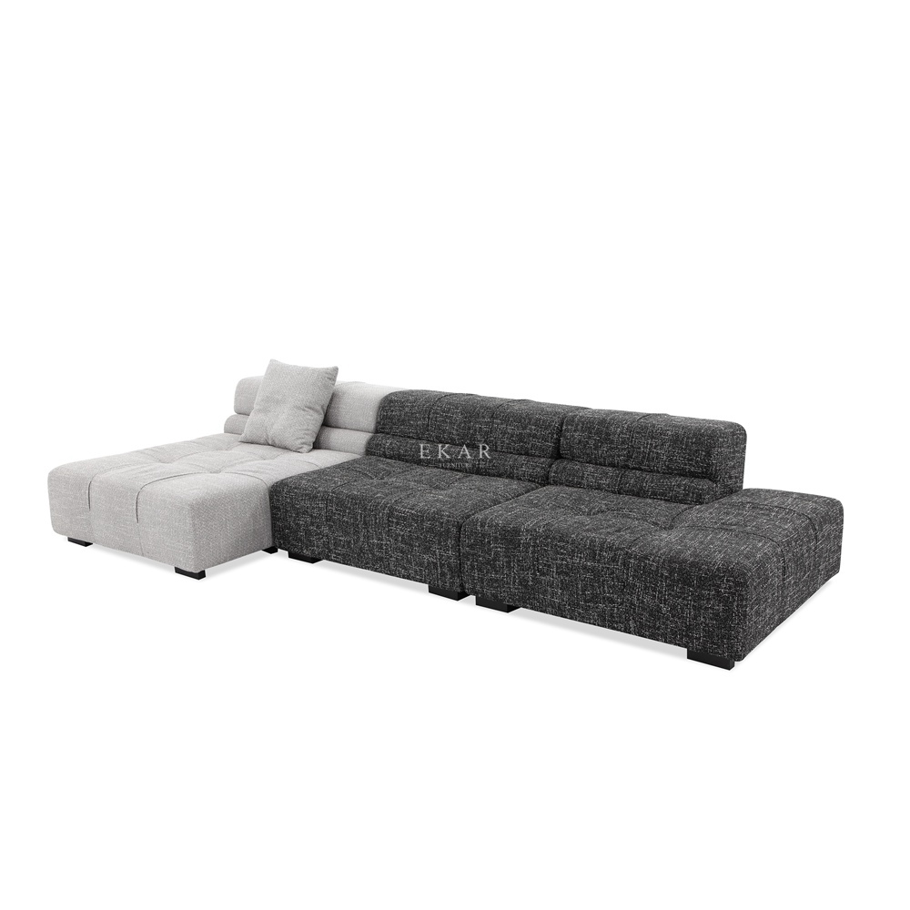 Two-Tone Combination Sofa