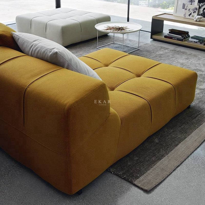 Two-Tone Combination Sofa