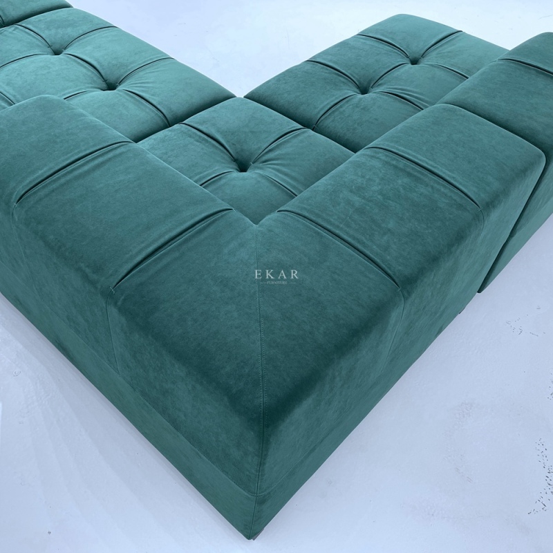 Two-Tone Combination Sofa