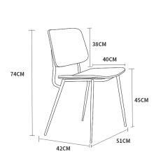 Nordic Modern Dinning room Furniture Set Solid Wood Kitchen Dining Table Chairs