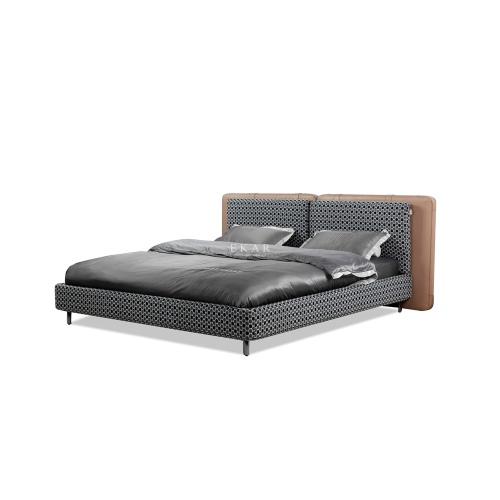 EKAR Panel Luxury Upholstered Bed | Modern Minimalist Bedroom Bed Frame | EKAR FURNITURE
