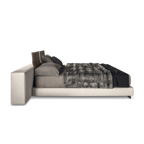 Extend Floating Platform Bed with Integrated Side Table | Modern Minimalist Bedroom Furniture | EKAR FURNITUR