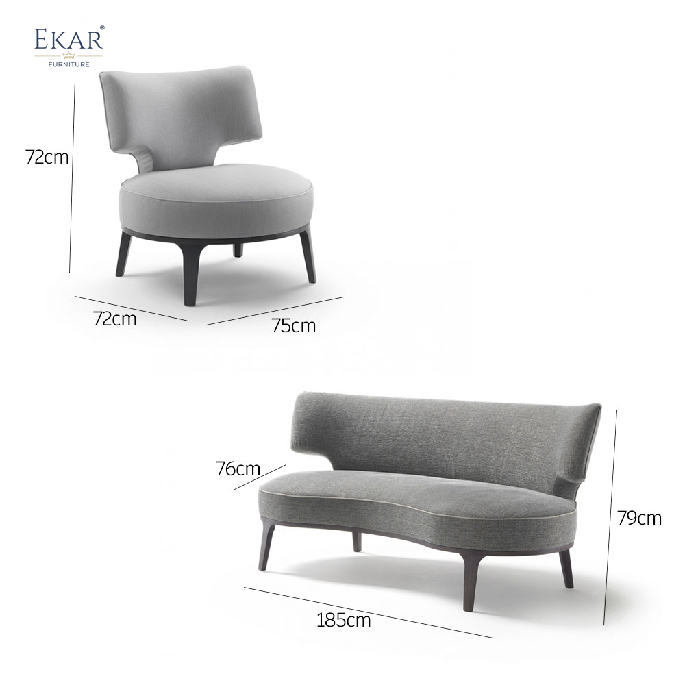 Versatile Single and Double Seater Sofa