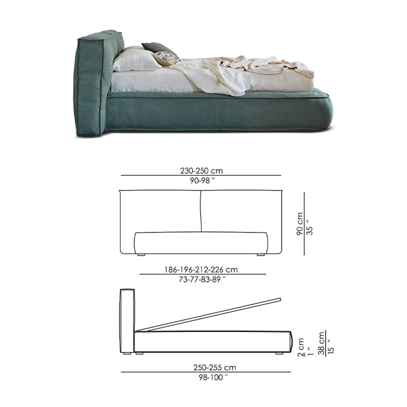 Wood and Metal Hybrid Bed Frame