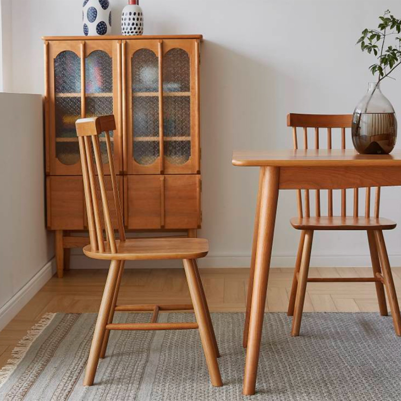 Natural Wood Dining Table